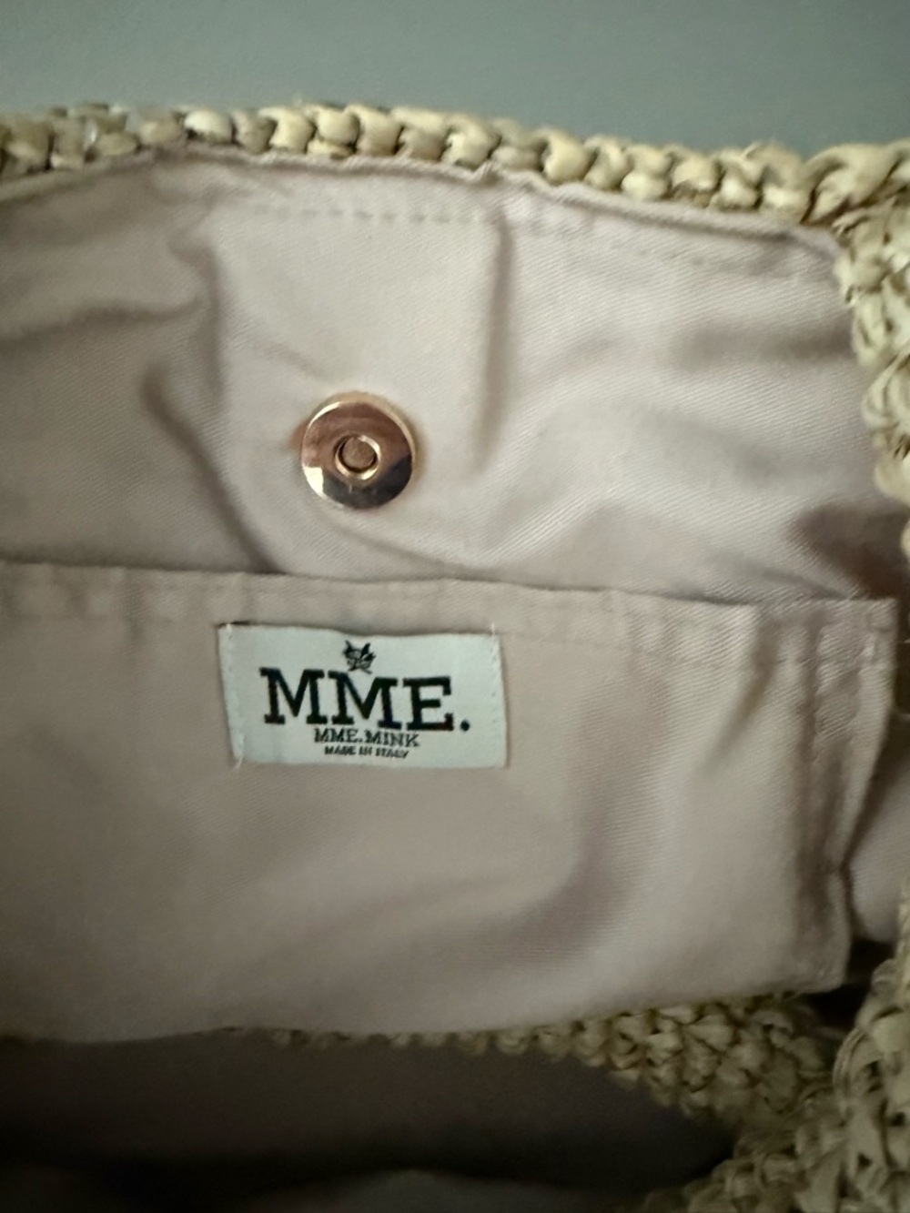 NWT Mme Mink Astrud Tote - Picture 6 of 7